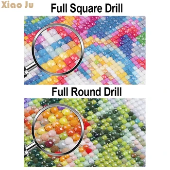 Xiao Zhan Diamond Maali ristpistes Täis Ruut/Ring Pilt Rhinestone DIY Mosaiik Diamond Embroide Home Decor
