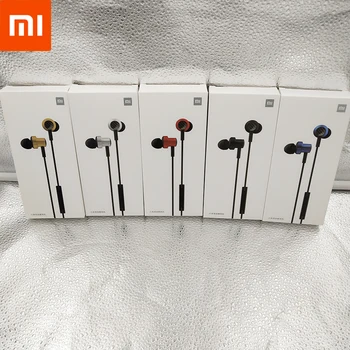 Xiaomi Redmi Lisa 10 9 8 8T Bass In-Ear Kõrvaklapid 3,5 mm Eadphone Koos Mic-Juhtmeline juhtimine Dual Juhi Jaoks Mi Lisa 10 Lite CC9 Pro A3