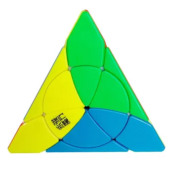 YJ 3x3 Lill Püramiid Kummaline-kuju Magic Cube Kiirus Puzzle Haridus Profissional Laste Torni Kuju Kuubikud Mänguasjad 158451