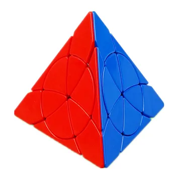 YJ 3x3 Lill Püramiid Kummaline-kuju Magic Cube Kiirus Puzzle Haridus Profissional Laste Torni Kuju Kuubikud Mänguasjad