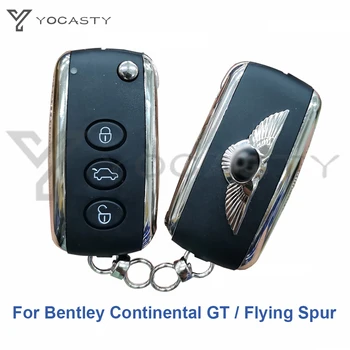 YOCASTY KR55WK45032 Võtmeta avamis-ja Flip Remote Key Juhul Kest Bentley Continental GT Flying Spur Mulsanne Arnage