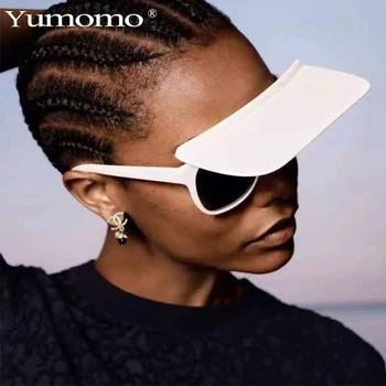 YUMOMO 2021 Uus Steampunk Päikeseprillid Naistele Luksus Brändi Disainer päikeseprillid Meestele UV400 Punk Naiste Mood Prillid