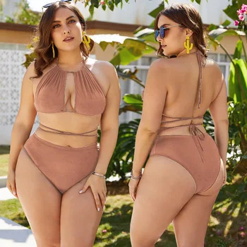 YY41 2021 Ins Naiste Bikini, Must Beach Riided 2tk Komplekt Naine Ülepaisutatud Eraldi Ujumistrikoo Päitsed Seksikas Bikinis Tops Suured Suurused