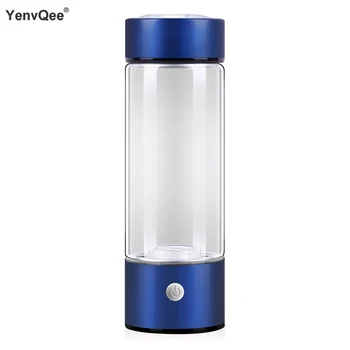 YenvQee uustulnukad Kaasaskantava Vesiniku Generaator Vee Filter H2 Rikas Vesinik Aluseline Pudel 420ML
