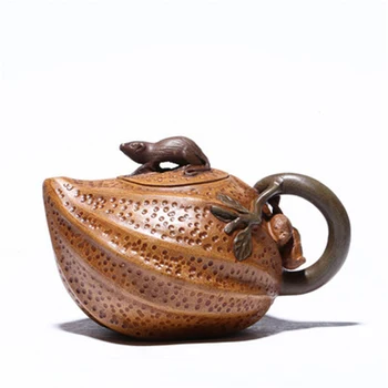 Yixing Käsitöö Teekann, Tee Set Raw Maagi Muda Chayote Pot Gong Fu Teaware 220ML Veekeetja Kohandamine