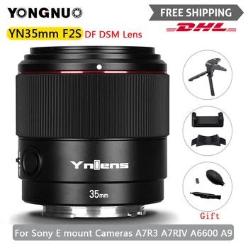 Yongnuo YN35mm F2S DF DSM Kaamerate Objektiivi AF täiskaadris ja Sony E-mount Kaamera Objektiiv SONY A7R3 A7RIV A6600 A9