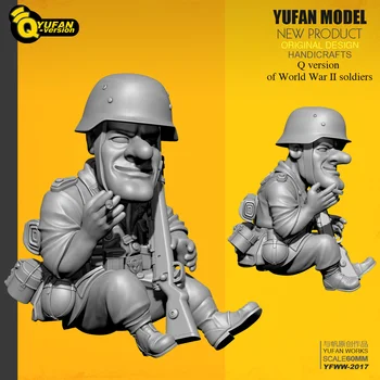Yufan Mudel 1/35 Vaik Sõdur Joonis Komplektid mudel ise kokkupandud Yfww-2017 14477