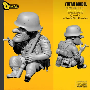 Yufan Mudel 1/35 Vaik Sõdur Joonis Komplektid mudel ise kokkupandud Yfww-2017