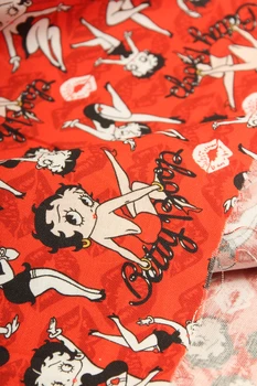 ZENGIA 50x110cm puuvill Seksikas Tüdrukud puuvillane kangas käsitsi valmistatud DIY beebi riided, mis Sülg Wai õendusabi ühise põllumajanduspoliitika sall särk
