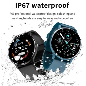 ZL02 Smart Watch Mehed Lady Sport Fitness Smartwatch Puhkeoleku Südame Löögisageduse Monitor Veekindel Kellad IOS Android Bluetooth