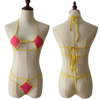 Äärmiselt Rhombus Kate Micro Bikinis Naiste Seksikas Mini Thong Trikoo Eksootiliste G-String Bikinis Rannas Päevitamiseks Kostüüm Supelrõivad