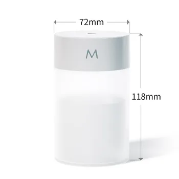Õhu Niisutaja Ultraheli Mini Aroomiteraapia Difuusor, Kaasaskantav Pihusti USB eeterlik Õli Pihusti LED Lamp Kodus 260ML