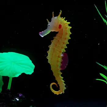 ÜKS Kunstlik Aquarium Sea Horse Hippocampus Ornament Kala Tank Millimallikas Decor Keskkonna-ja sõbraliku Kala Tank Teenetemärgi