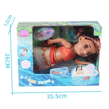 Ühine vallas ujumine nukud, imikute mänguasjade tüdrukutele beebi veekindel ujumine nukk vee haridus smart elektri nukud uudsus