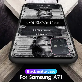 Üleloomulik telesaate Telefoni Puhul Samsungi Galaxy A72 A32 A42 A91 A71 A51 A41 A21 A31 Pehme Kaas Must Capa TPÜ Tagasi