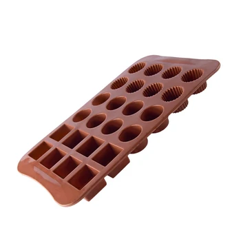 Šokolaad Vormidesse Toidu Silikoon Candy Hallitusseened Kook Dekoreerimiseks Tööriistad 3D Pundunud Küpsetamine Šokolaadi Küpsis Tarvikud Köök Bakeware 65671