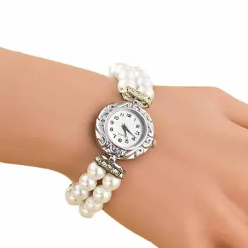 часы Ideaalne Kingitus naiste kellad Õpilased Ilus Fashion Brand New Pearl Quartz Watch kingitus Käevõru Watch Levert Dropshipping